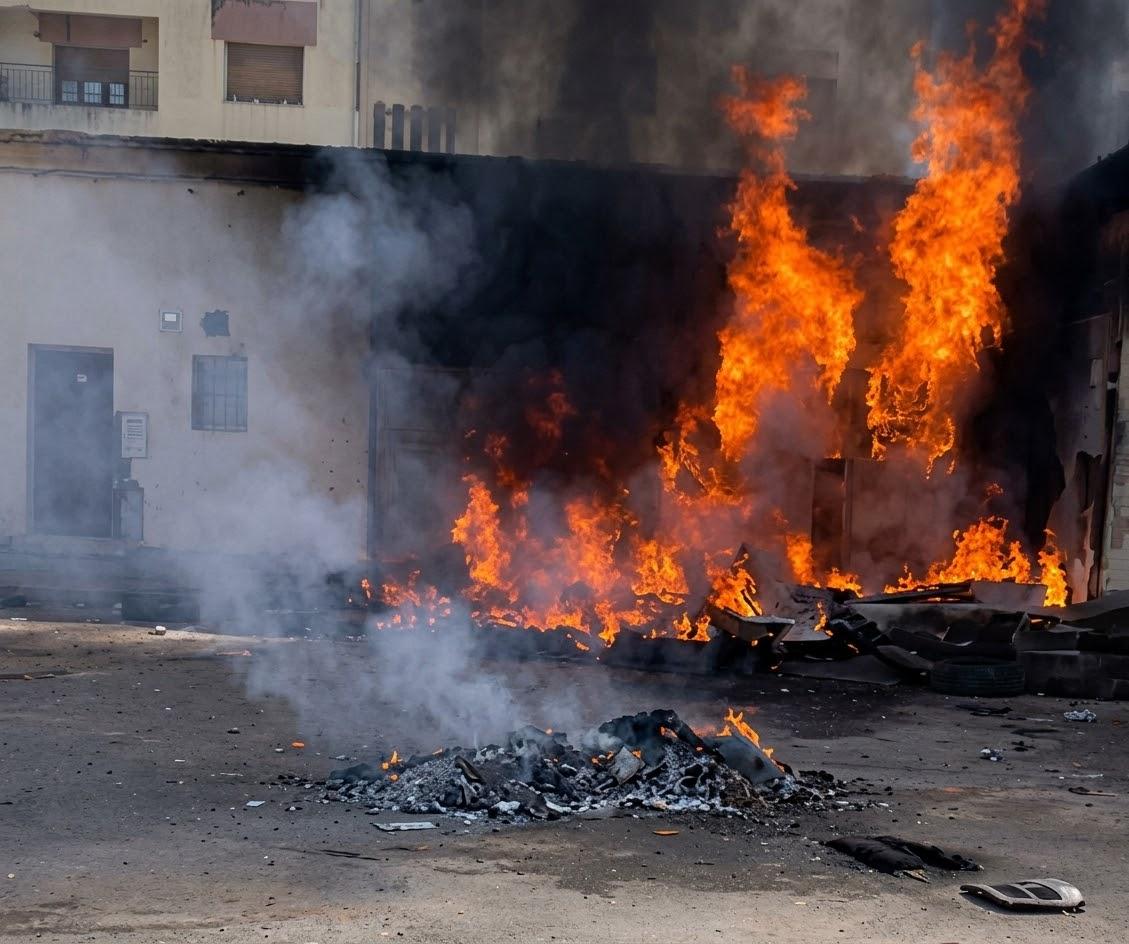 فاس..اندلاع حريق بمستودع بمقر مقاطعة زواغة في يستنفر عناصر الوقاية المدنية