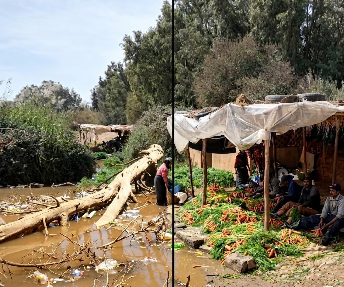 غابة عين الشقف تختبر المسؤولية البيئية.. مجرى وادي راكد يهدد الرئة الخضراء لفاس قبيل موسم الأمطار