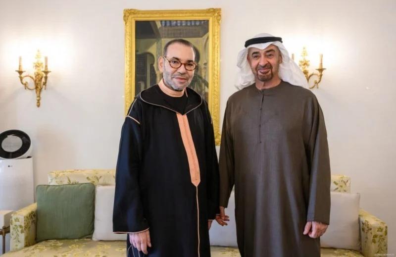 بلاغ للديوان الملكي..لقاء بين الملك محمد السادس ورئيس الإمارات يتباحثان فيه مستجدات الشرق الأوسط والخليج