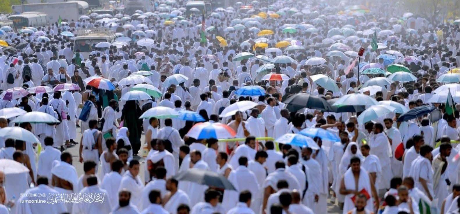 أكثر من مليوني حاج يتدفقون إلى مشعر مِنى لقضاء يوم التروية