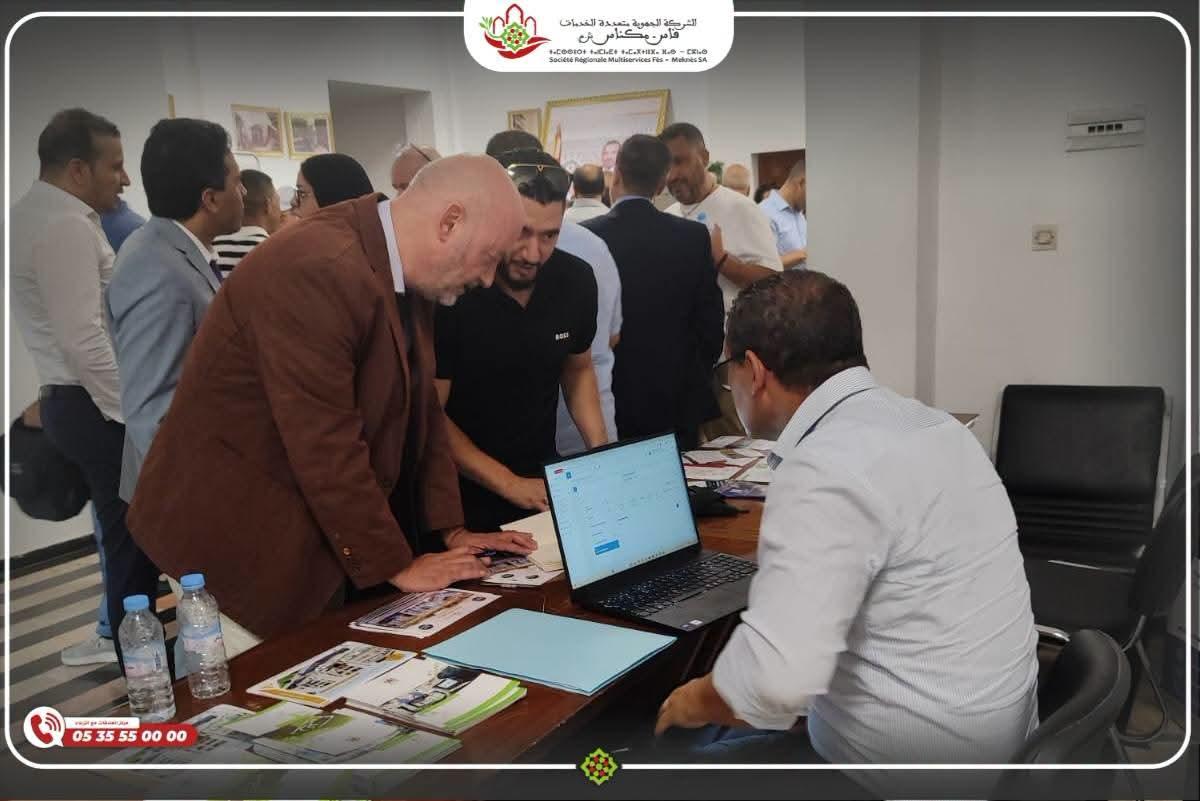 الشركة الجهوية متعددة الخدمات فاس-مكناس تقدم خدمات وتسهيلات جديدة لخدمة مغاربة العالم