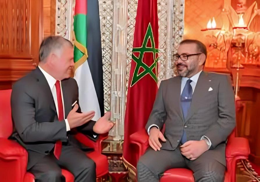 الملك محمد السادس يُهنئ الملك عبد الله الثاني بعيد إستقلال الأردن