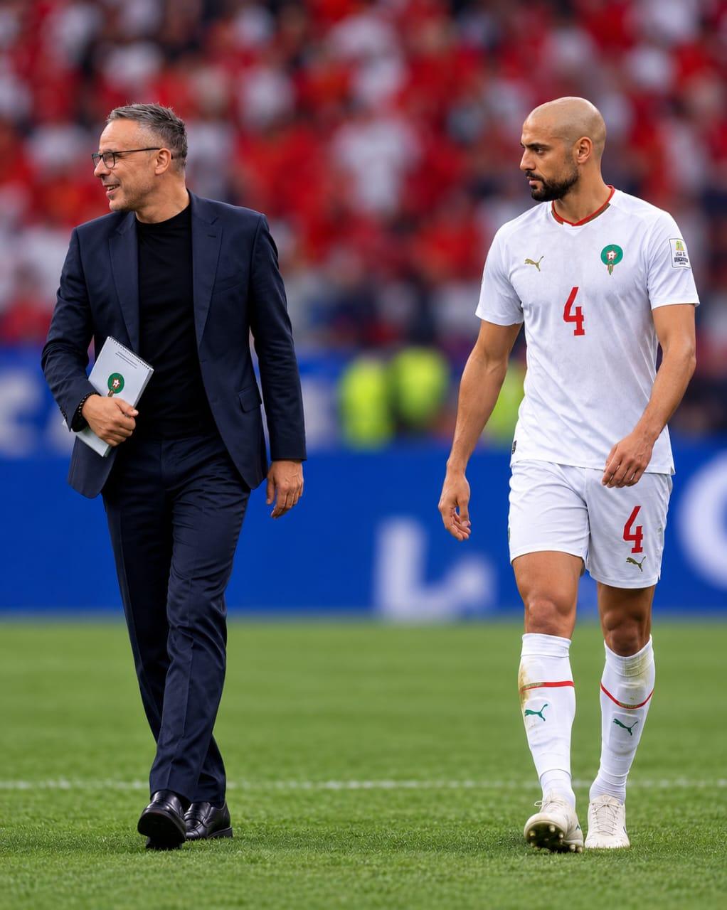 امرابط يعلن تجميد مشاركته اللعب مع المنتخب الوطني في ظل وجود وهبي مدربا
