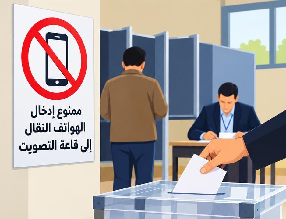 حظر الهواتف في مكاتب الاقتراع..خطوة قوية لقطع الطريق أمام المتاجرين بالأصوات