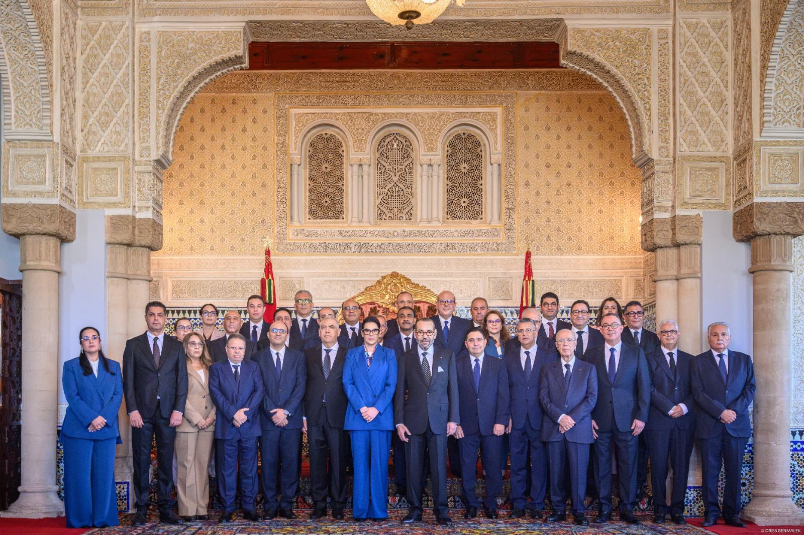 الملك محمد السادس يعين أعضاء الحكومة الجديدة
