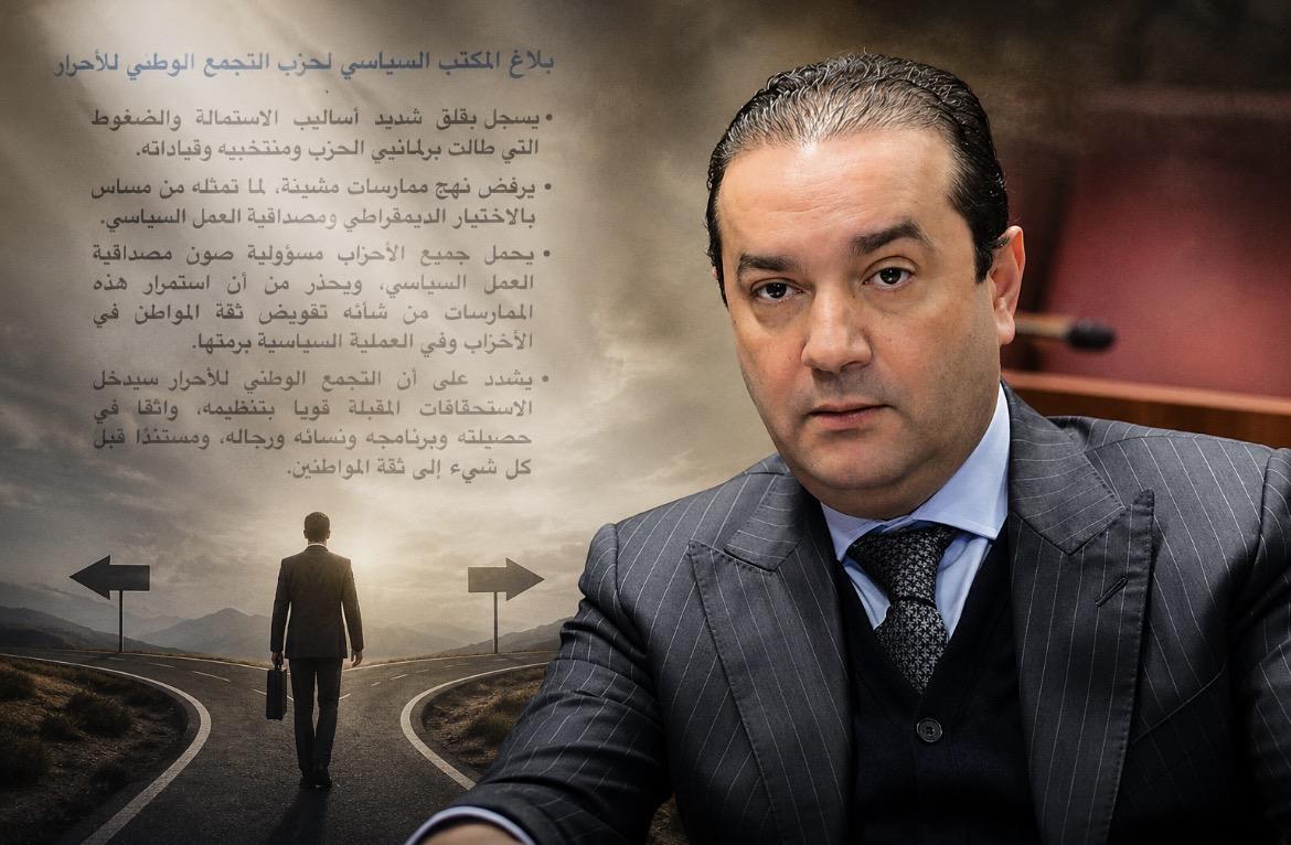 الأحرار يخرج عن صمته بعد موجة الاستقطاب.. المكتب السياسي يتحدث عن “ضغوط” لاستمالة برلمانييه ومنتخبيه وقياداته